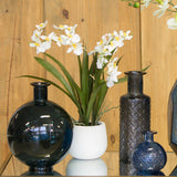 Blue Diamond Bud Vase 12Cm        - Image 2
