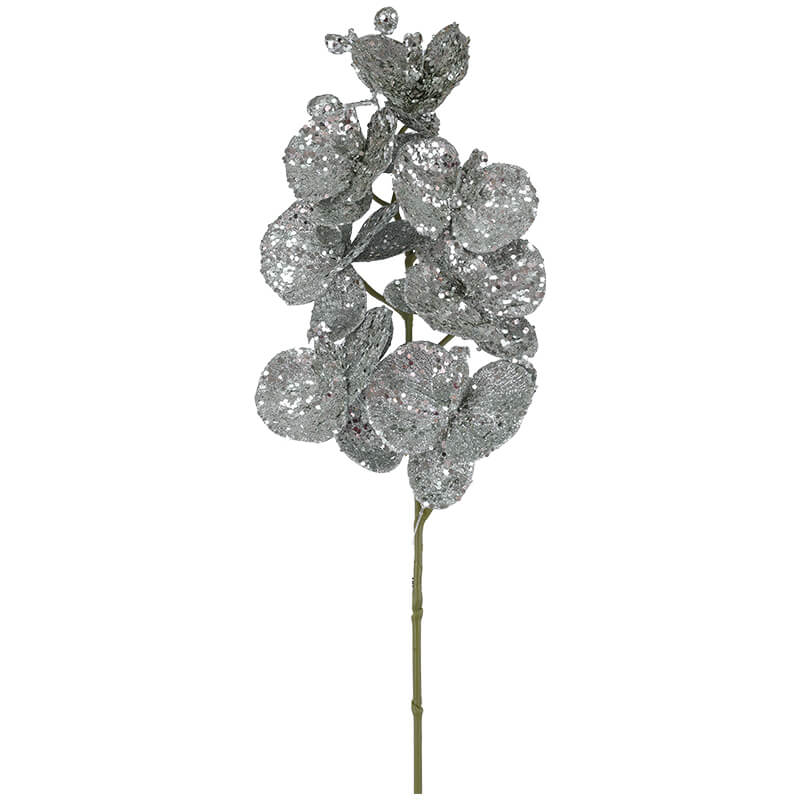 Silver Glitter Spray 86Cm        