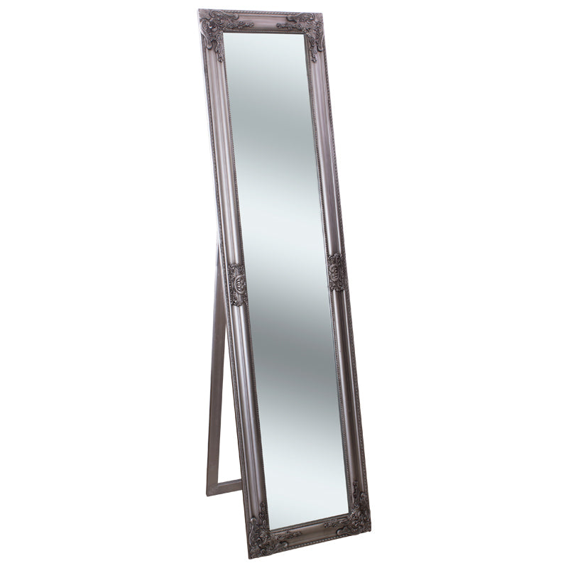 Ville Silver Cheval Mirror 160X40