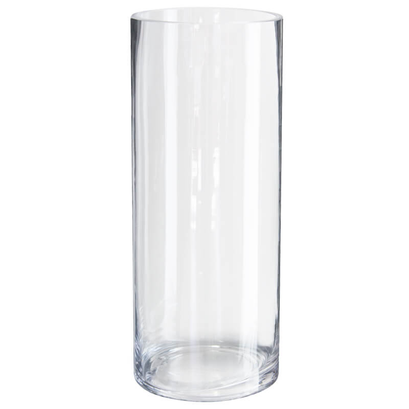 Cylinder Vase 25X10Cm            