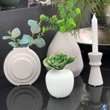 Empire Round Ivory Lace Vase 15Cm - Image 3