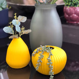Coachella Vase 12X14Cm Yellow     - Image 3