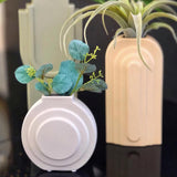 Empire Round Ivory Lace Vase 15Cm - Image 4