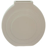 Empire Round Ivory Lace Vase 15Cm