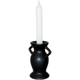 Black Handled Candle Holder 13Cm  - Image 2