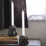 Dark Grey Candle Holder 12Cm      - Image 2