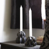 Dark Grey Candle Holder 12Cm      - Image 3