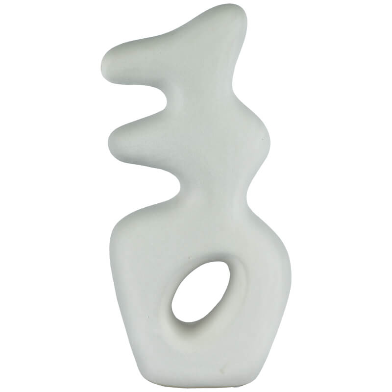 White Dali Sculpture 35X17Cm     
